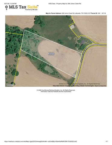 0 Johns Creek Road, Lafayette, TN 37083