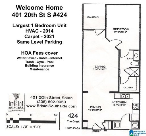 401 20th St S Apt 424, Birmingham, AL 35233