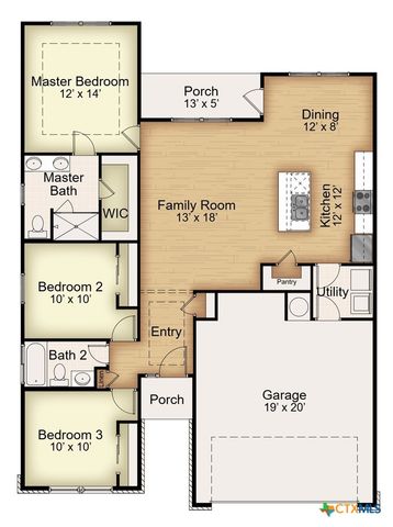 7905 Smoke Creek Lane, Temple, TX 76502