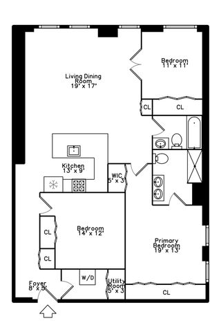 1755 N Damen Avenue 202, Chicago, IL 60647