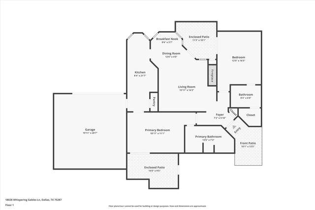 18028 Whispering Gables Lane, Dallas, TX 75287