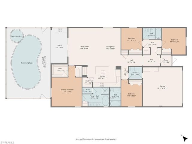 3147 Walnut Grove LN, Alva, FL 33920