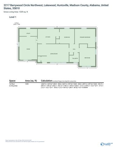 2217 Barrywood Circle NW, Huntsville, AL 35810