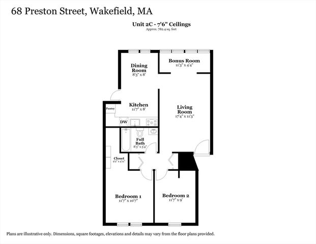 68 Preston Street 2C, Wakefield, MA 01880