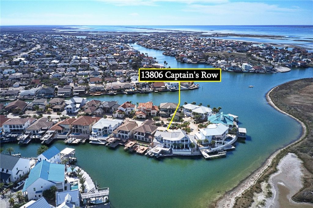 13806 Captains Row, Corpus Christi, TX 78418 — exterior