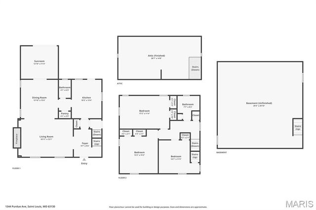 1344 Purdue Avenue, University City, MO 63130