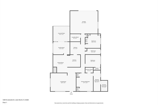 1209 N Lakeside Drive, Lake Worth Beach, FL 33460