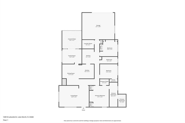 1209 N Lakeside Drive, Lake Worth Beach, FL 33460