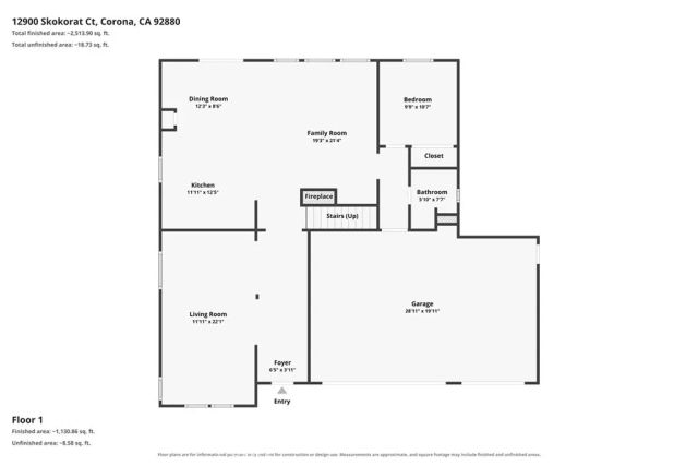 12900 Skokorat Court, Eastvale, CA 92880