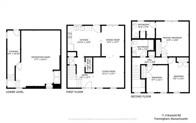 11 Brackett Road A, Framingham, MA 01702