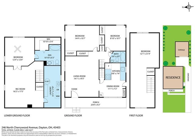 246 N Cherrywood Avenue, Dayton, OH 45403