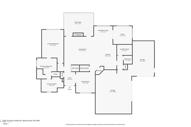 8601 Mangum Hollow Drive, Wake Forest, NC 27587