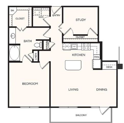 2910 Milam St Street 1426, Houston, TX 77006