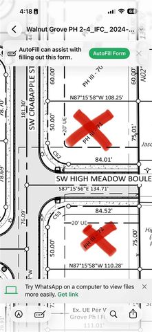 4 lots in Walnut Grove Phase 3 - Bentonville, Bentonville, AR 72713