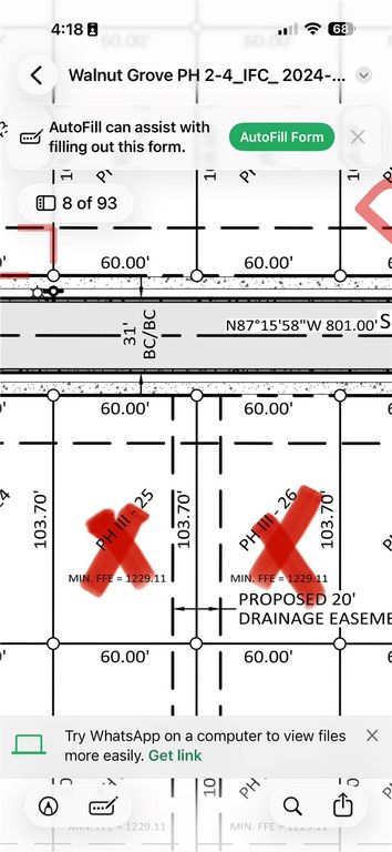 4 lots in Walnut Grove Phase 3 - Bentonville, Bentonville, AR 72713