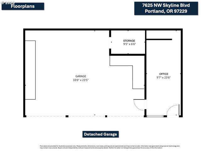 7625 Nw SKYLINE Blvd, Portland, OR 97229