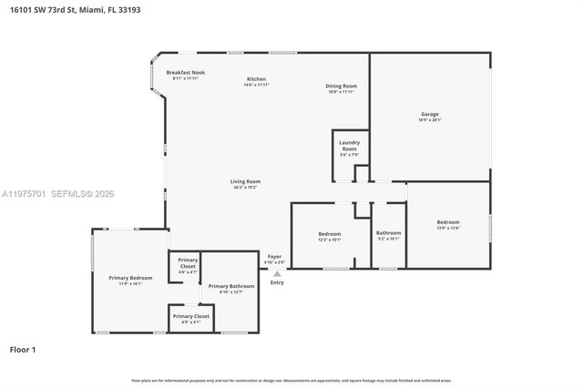 16101 SW 73rd St, Miami, FL 33193