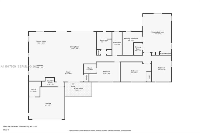 8845 SW 156th Ter, Palmetto Bay, FL 33157