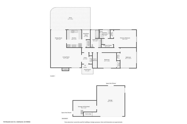 18 Woodcrest Circle, Oakland, CA 94602