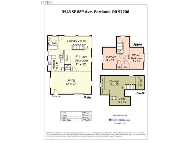 3543 Se 68TH Ave, Portland, OR 97206