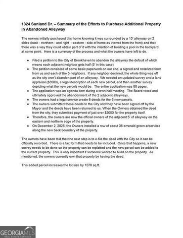 1324 Sunland Drive NE, Brookhaven, GA 30319