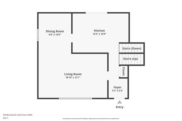 3316 Birchwood Drive, Hazel Crest, IL 60429