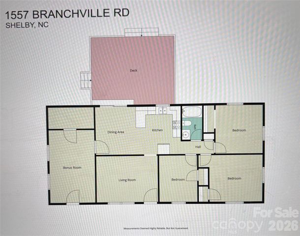 1557 Branchville Road, Shelby, NC 28150