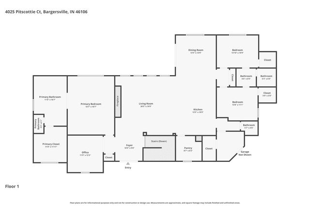 4025 Pitscottie Court, Bargersville, IN 46106