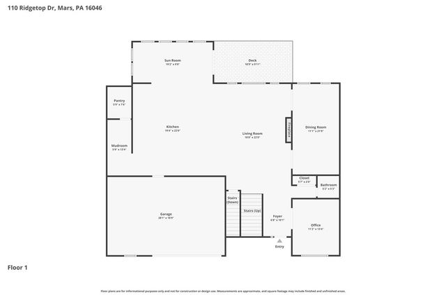 110 Ridgetop Dr, Adams Twp, PA 16046