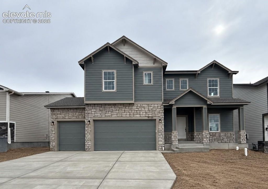 9725 Warrick Street, Colorado Springs, CO 80924 — exterior