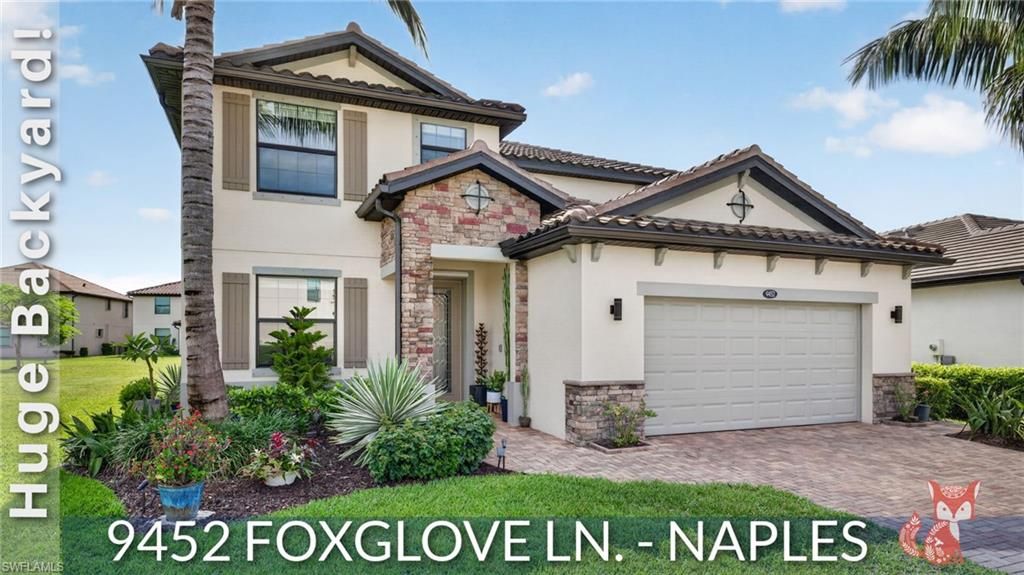 9452 Foxglove LN, NAPLES, FL 34120 — exterior