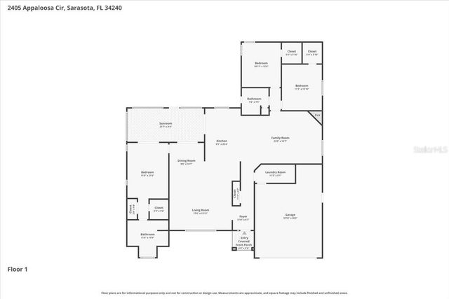 2405 APPALOOSA CIRCLE, Sarasota, FL 34240