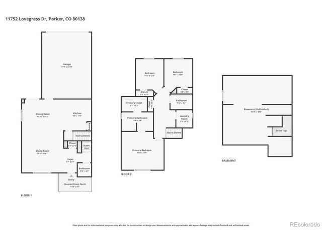 11752 Lovegrass Dr, Parker, CO 80138