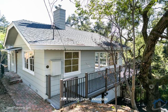 235 Hillside Drive, Woodside, CA 94062