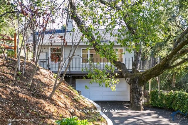 235 Hillside Drive, Woodside, CA 94062