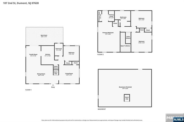 107 2nd Street, Dumont, NJ 07628