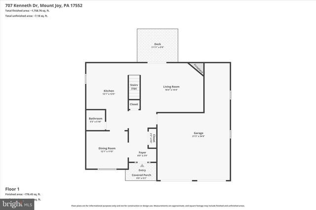 707 KENNETH DR, Mount Joy, PA 17552