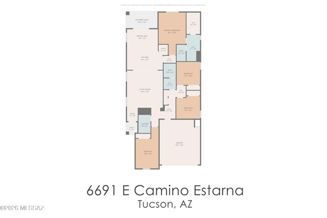 6691 E Camino Estarna, Tucson, AZ 85756