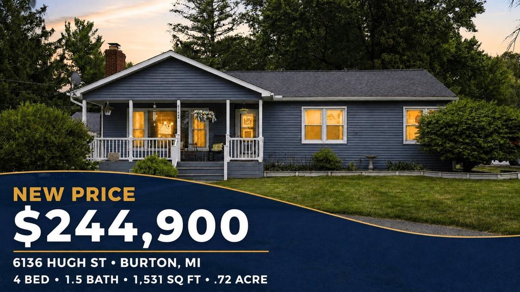 6136 Hugh Street, Burton, MI 48509