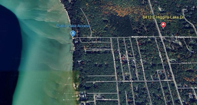 6412 E Higgins Lake Drive, Roscommon, MI 48653