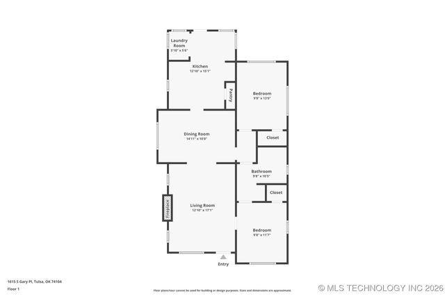 1615 S Gary Place, Tulsa, OK 74104