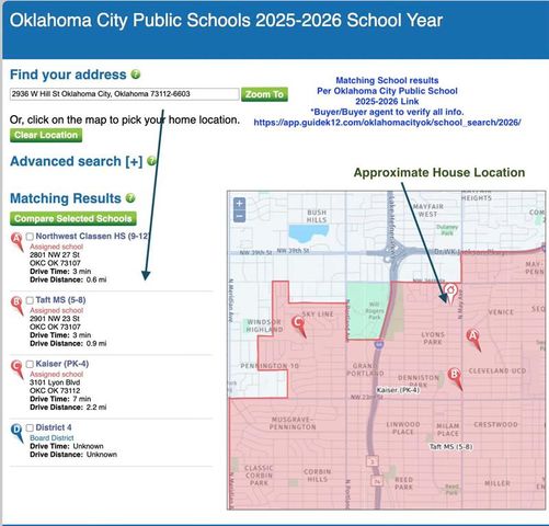 2936 W Hill Street, Oklahoma City, OK 73112