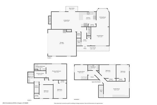 392 CRANBERRY HILL DR, Draper, UT 84020