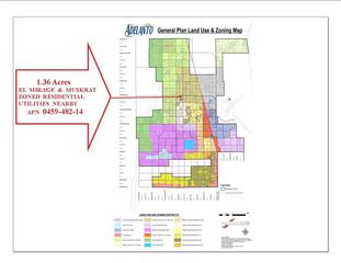0 El Mirage & Muskrat 1.36acres Road, Adelanto, CA 92301