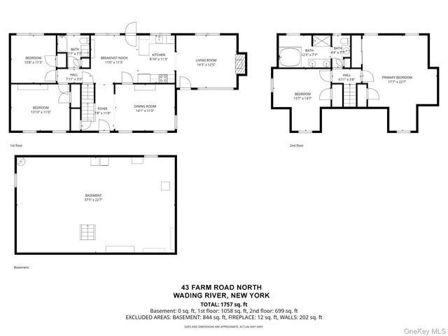 43 Farm Road N, Wading River, NY 11792