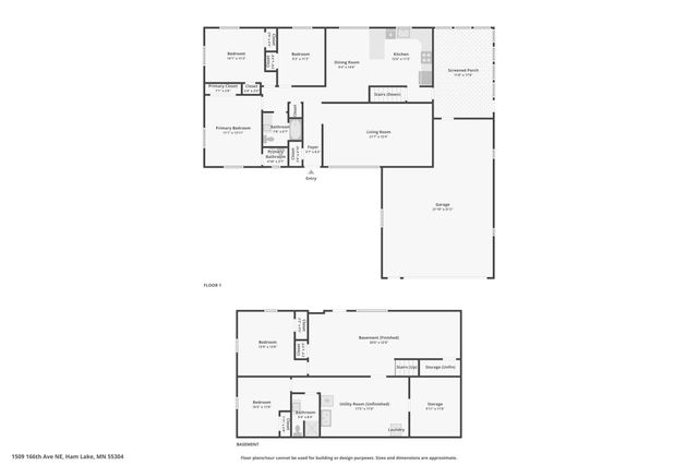1509 166th Avenue NE, Ham Lake, MN 55304