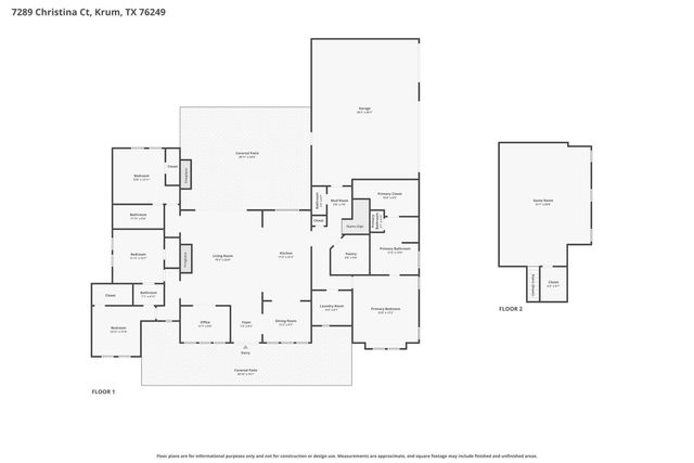 7289 Christina Court, Krum, TX 76249
