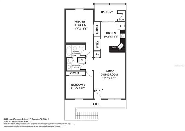 5417 LAKE MARGARET DRIVE G, Orlando, FL 32812