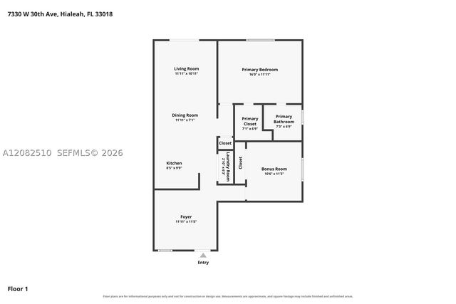 7330 W 30th Ave, Hialeah, FL 33018