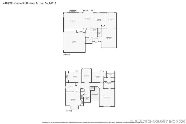 4428 W Urbana Street, Broken Arrow, OK 74012